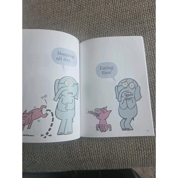 I'm a Frog!-An Elephant and Piggie Book - hardcover Willems, Mo - Picture 3 of 4